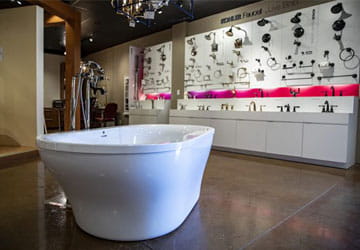 Modern Supply Knoxville Kitchen & Bath Showroom interior